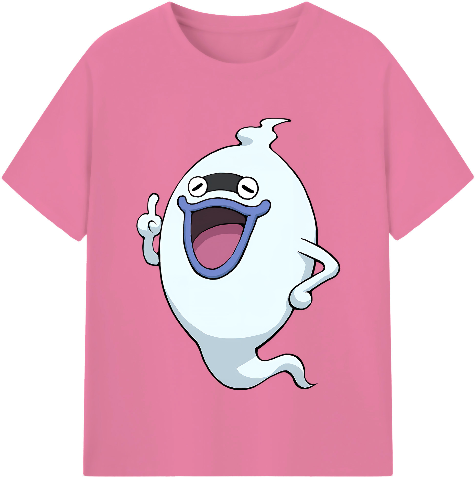 （画像用） 妖怪ウォッチ Yo-kai Watch 綿100％半袖Tシャツ（フロントプリント）